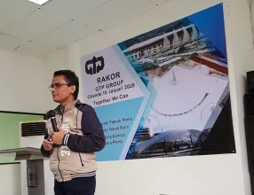 Berita Firma Hukum JThomson  Partners diwakili oleh Managing Partner Jhon Thomson Diundang Untuk Menjadi Pembicara dalam Rapat Koordinasi Mengenai Proyek Konstruksi oleh GTP Group