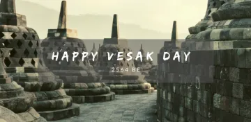 Slideshow Selamat Hari Raya Waisak 2564 BE happy vesak day